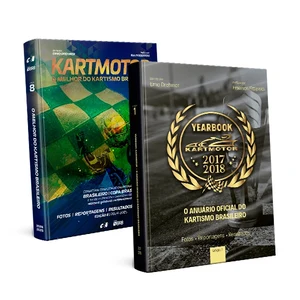 Combo Anuário Kart Motor 1ª + 8ª Edição