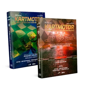 Combo Anuário Kart Motor 7ª + 8ª Edição